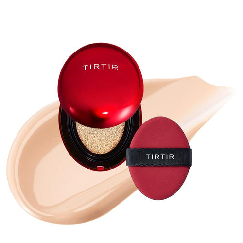 TIRTIR - Mask Fit Red Cushion Mini Long-Lasting Cushion Foundation - Shade 22W Sheer Beige - 4.5 g – кушон фон дьо тен | Vellum K-beauty