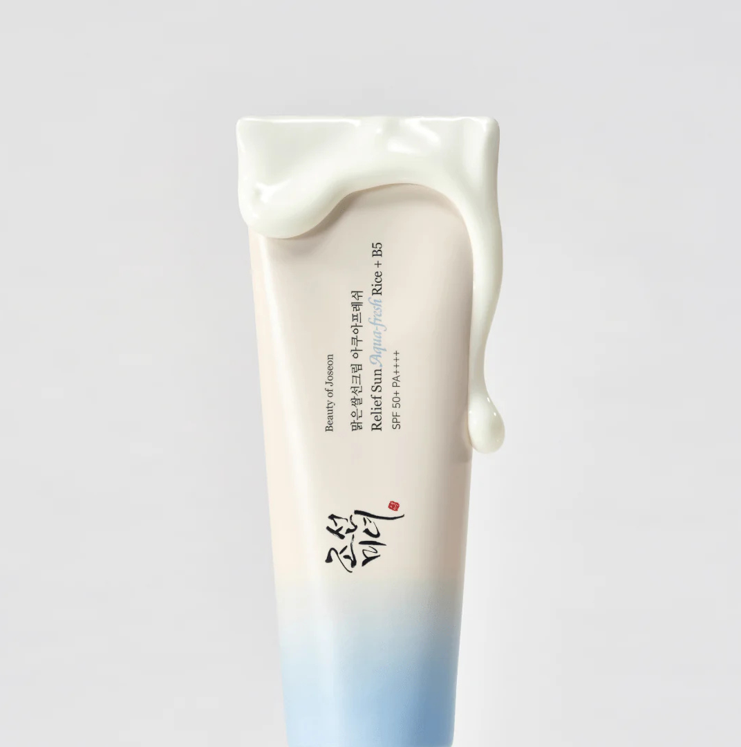 Beauty of Joseon Relief Sun Aqua-Fresh Rice + B5 SPF50+ 50ml – слънцезащитна грижа | Vellum K-beauty