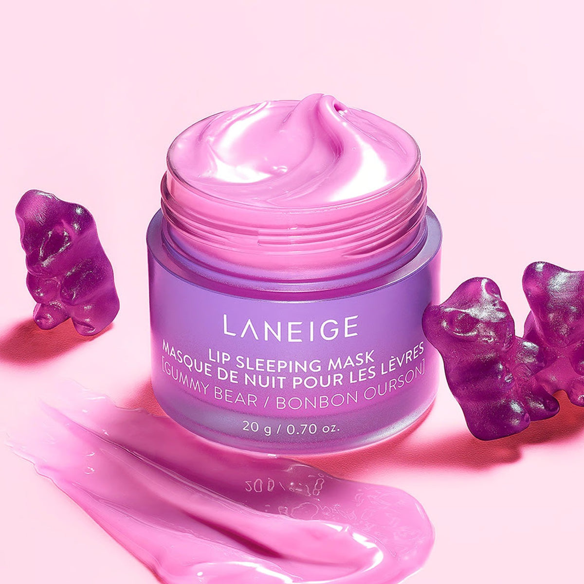 Laneige - Lip Sleeping Mask (Gummy Bear) - 20g – нощна маска | Vellum K-beauty
