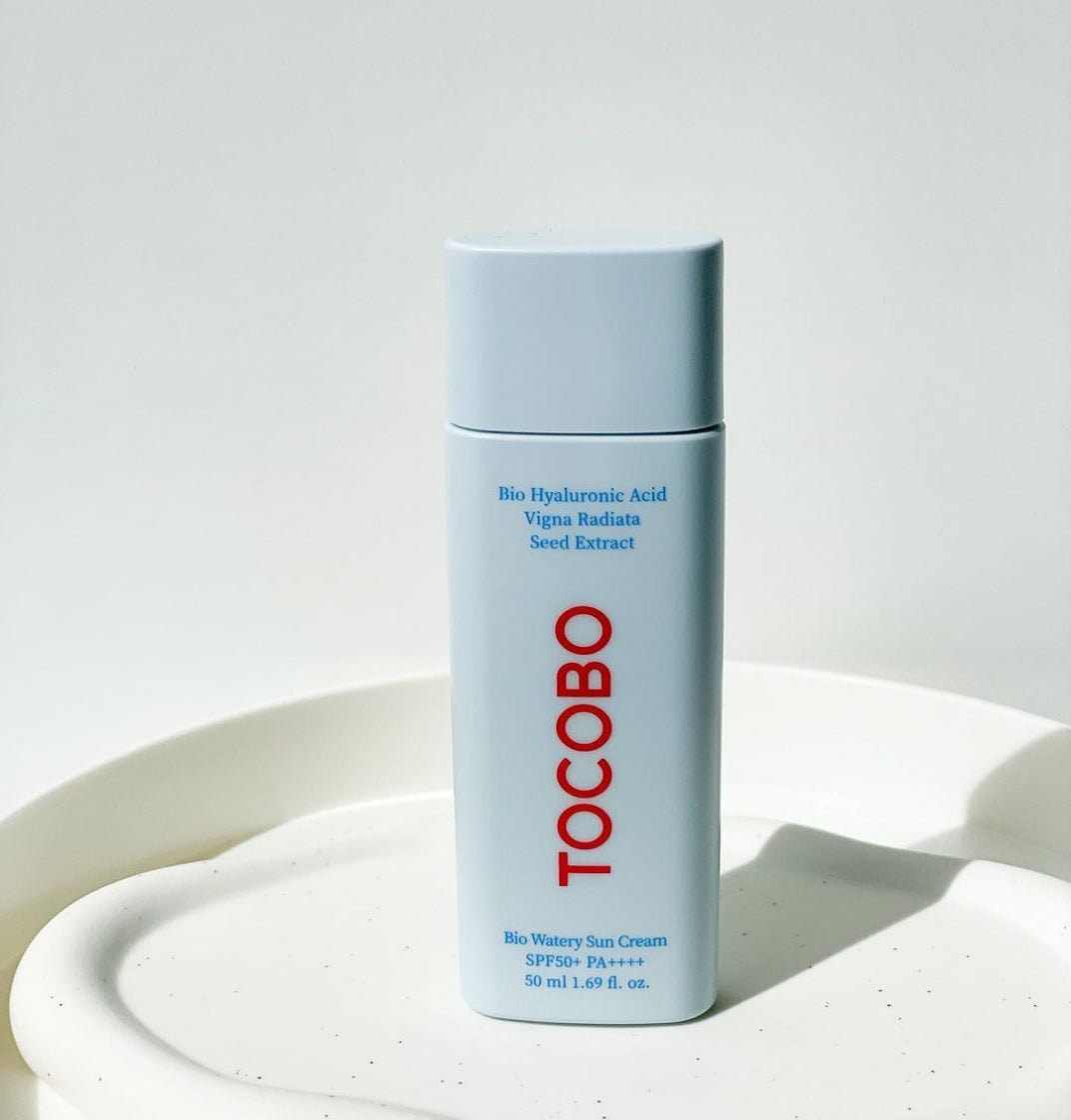 TOCOBO Bio Watery Sun Cream SPF50 PA++++ 50ml – слънцезащитна грижа | Vellum K-beauty